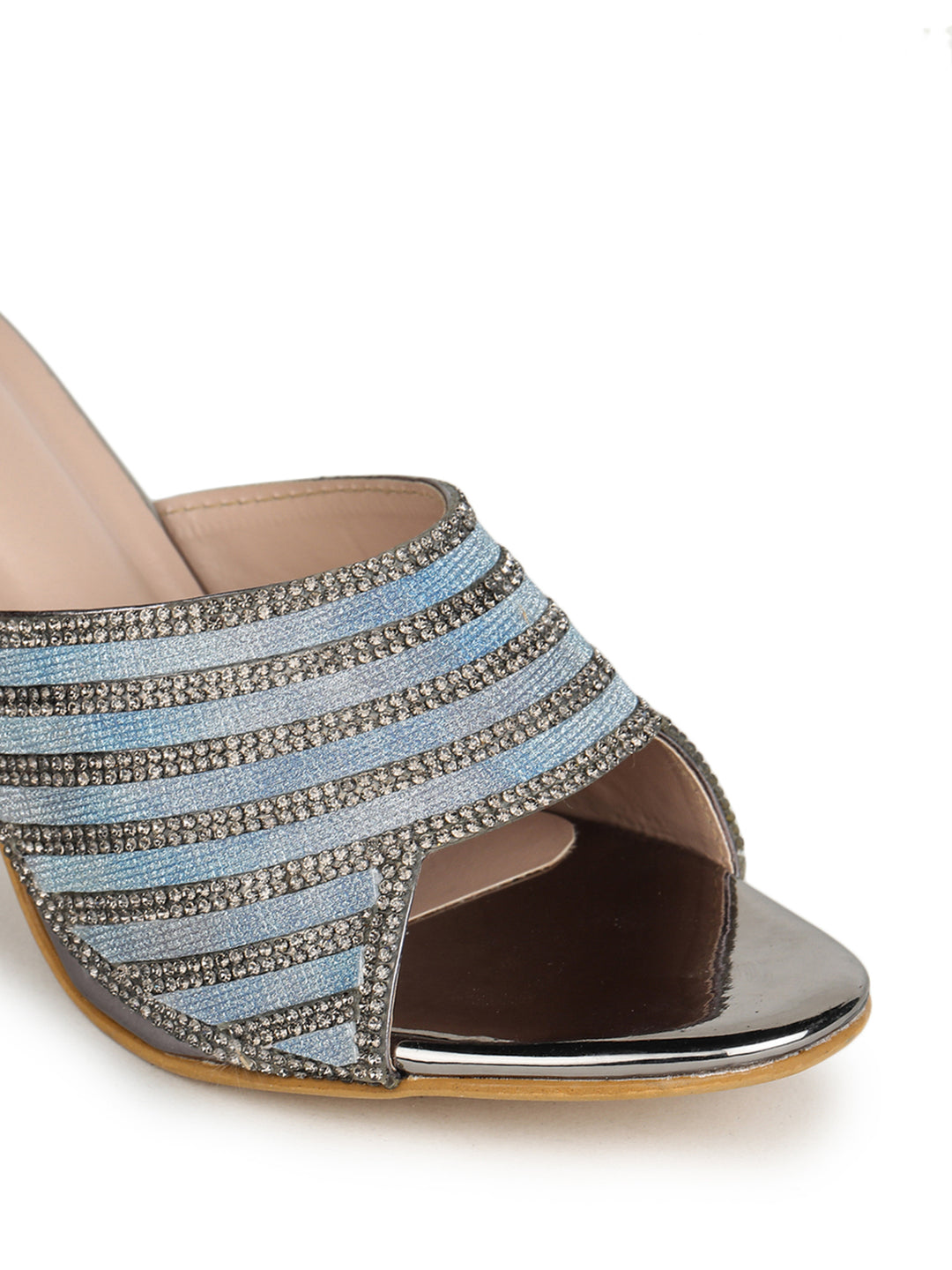 Shezone Grey Women Heels