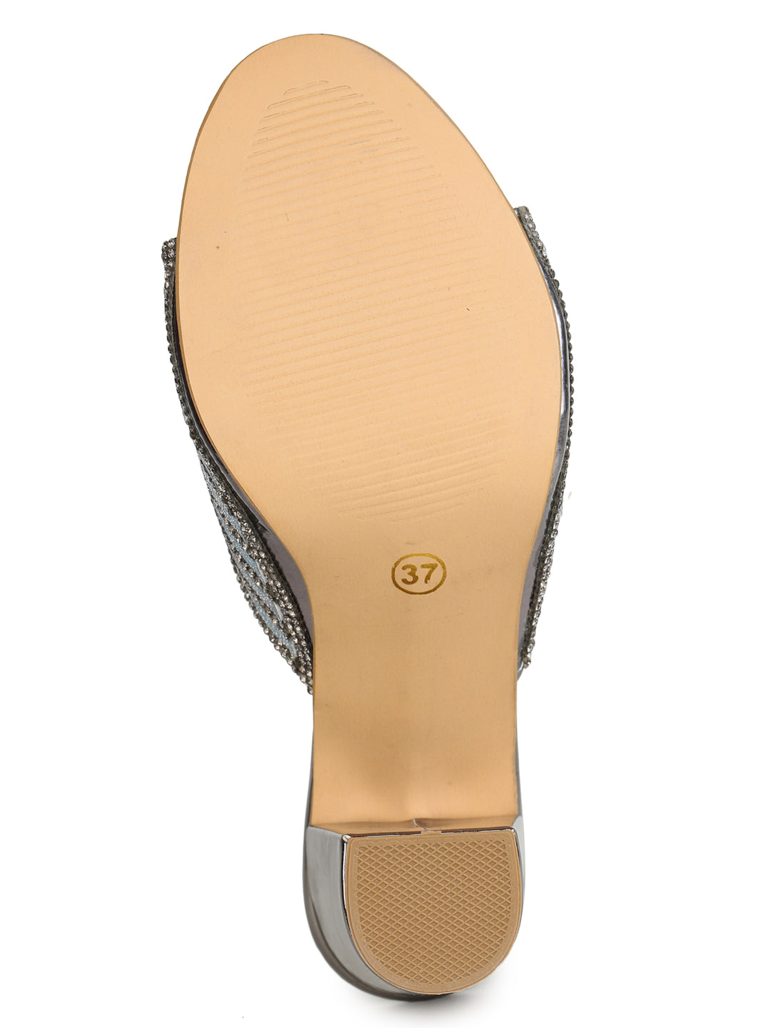 Shezone Grey Women Heels