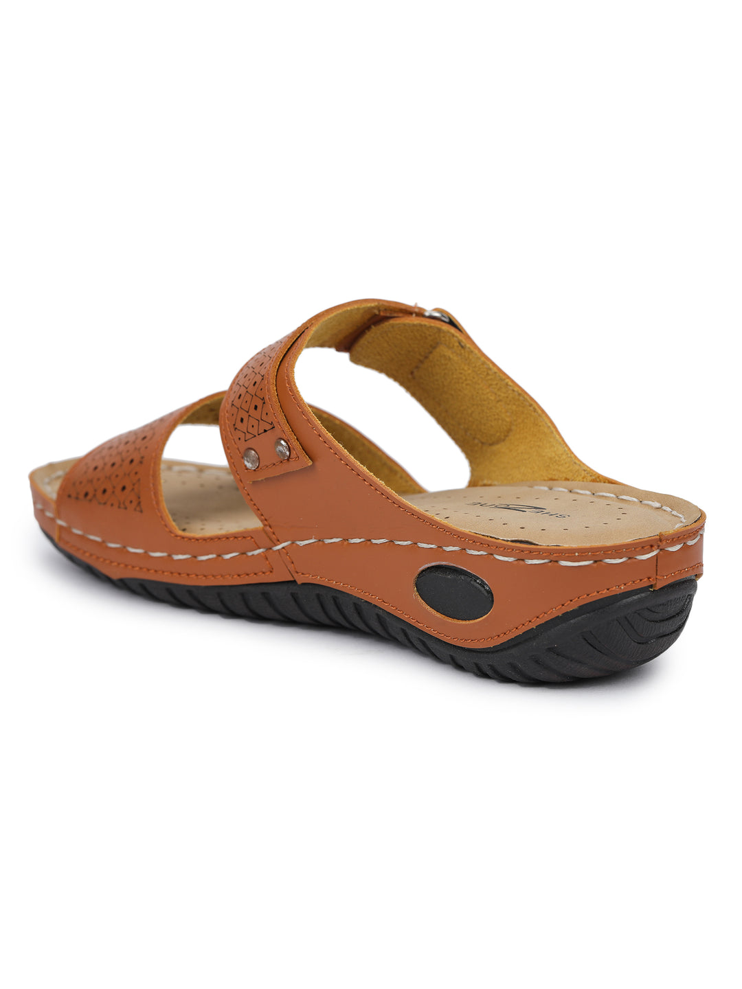 Shezone Tan Women Flats