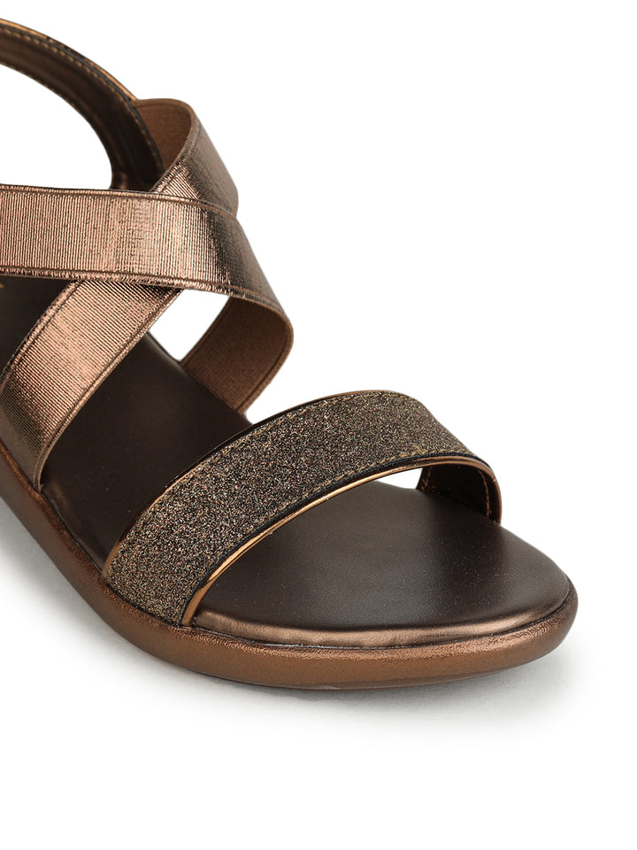 Shezone Copper Women Heels