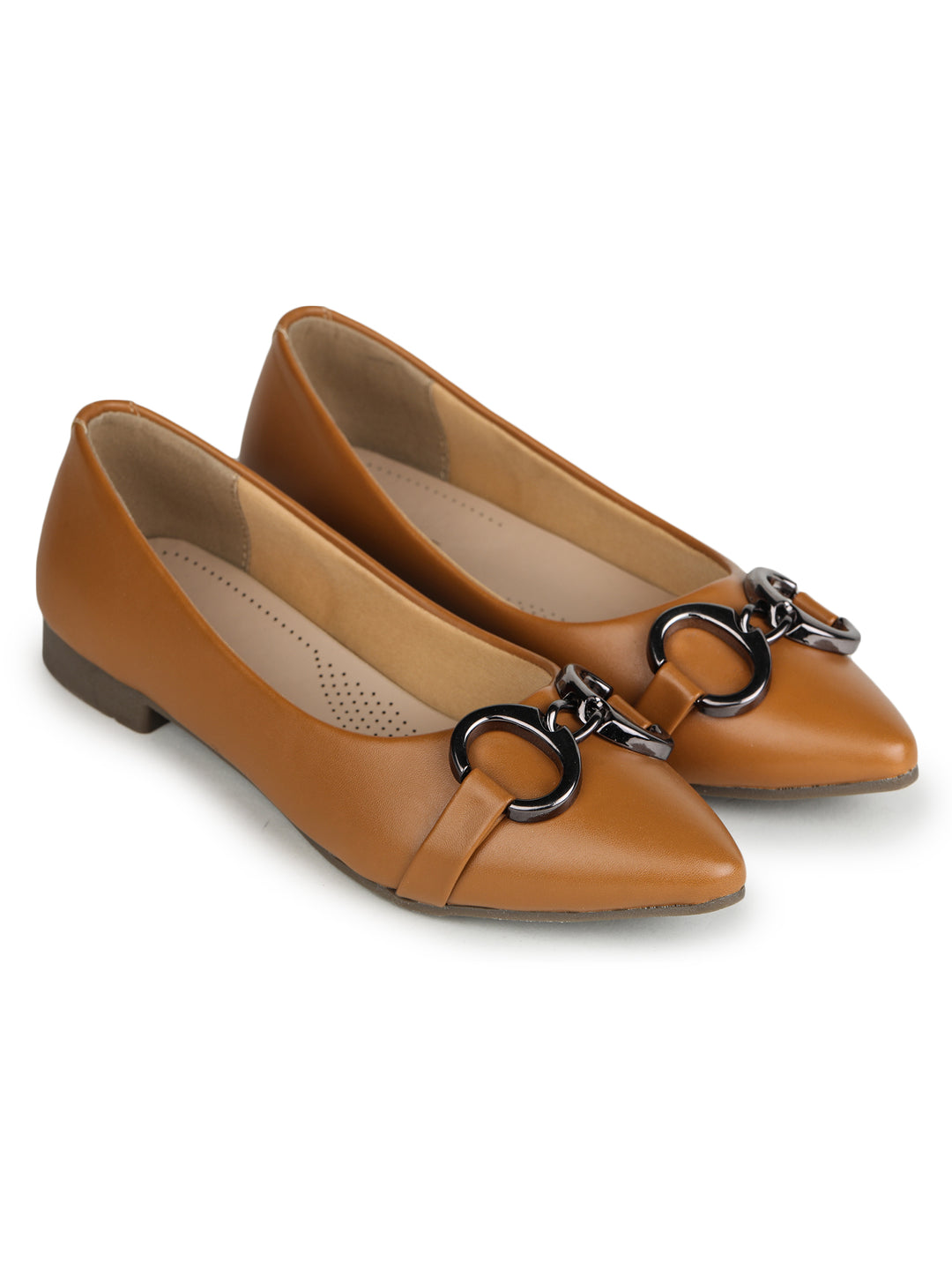Shezone Camel Women Flats