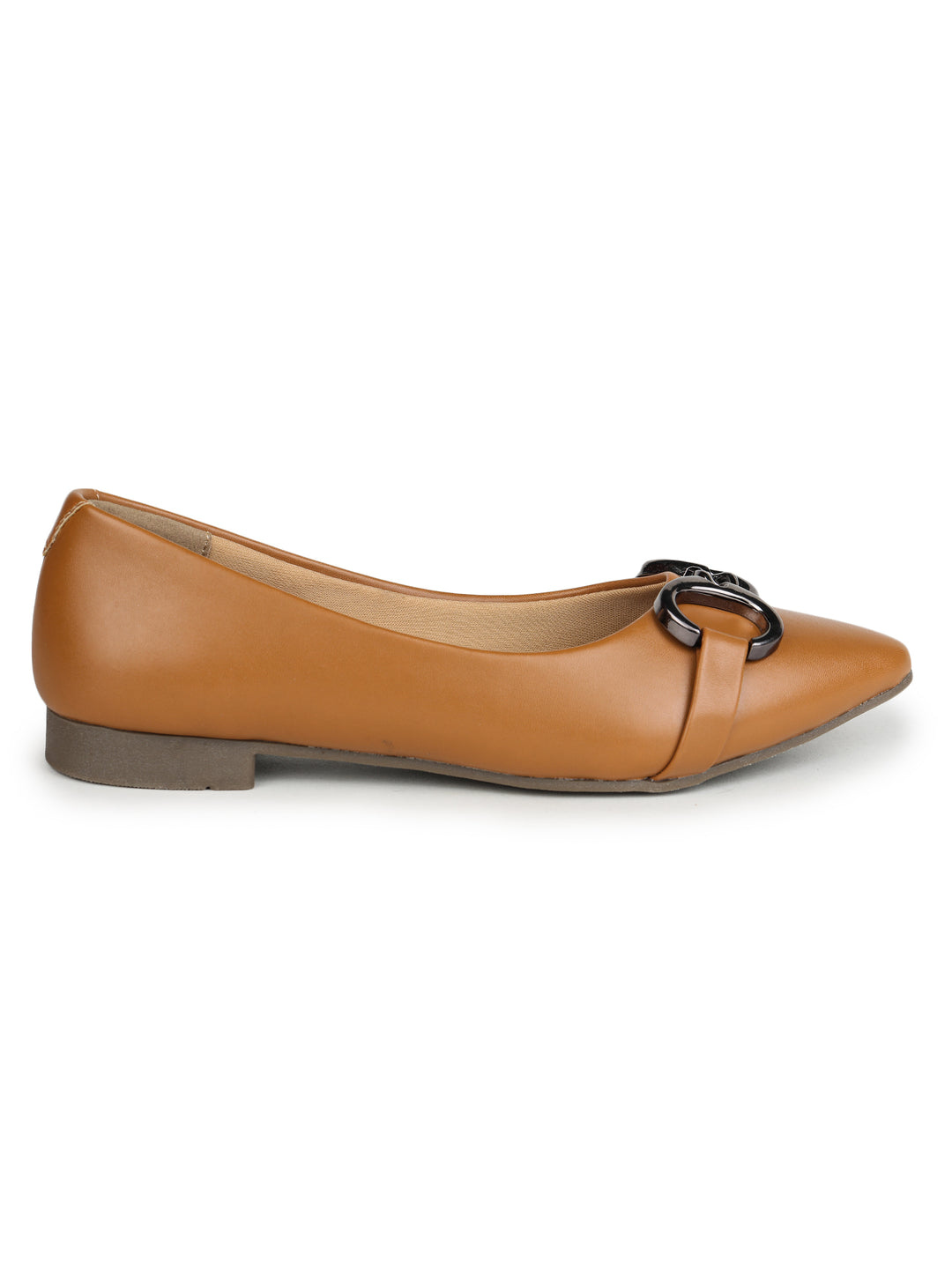 Shezone Camel Women Flats