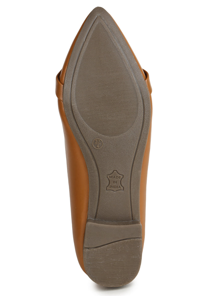 Shezone Camel Women Flats