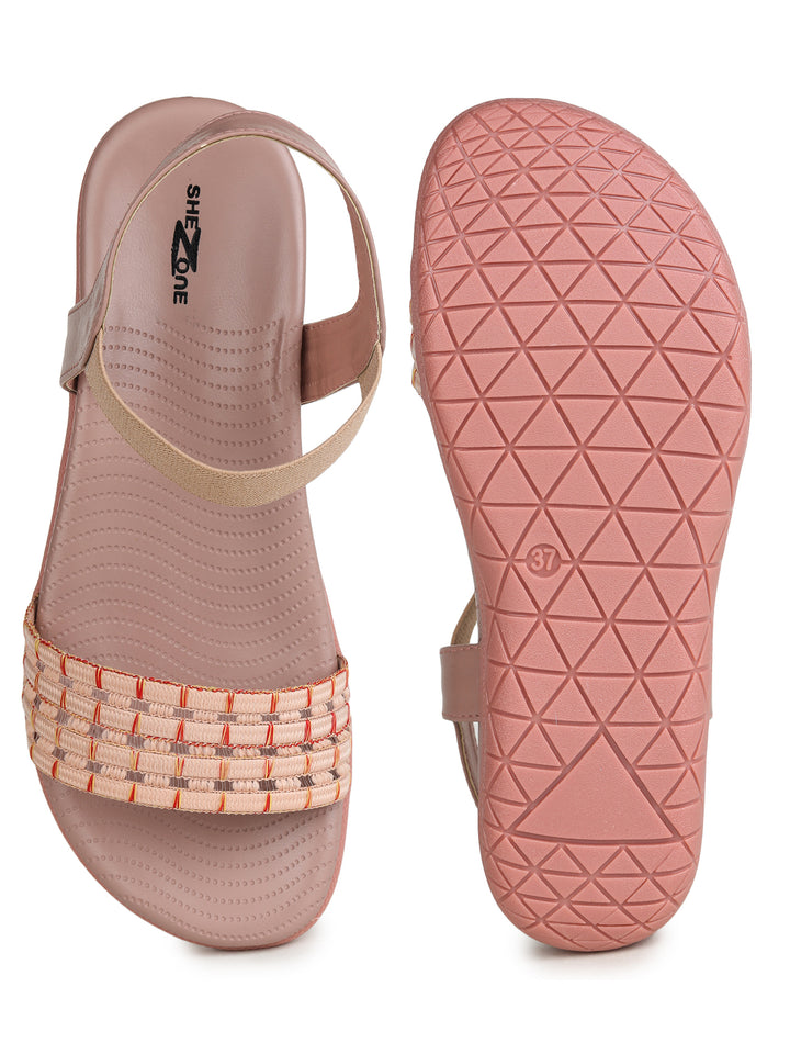 Shezone Peach Women Flats