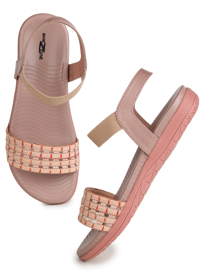 Shezone Peach Women Flats