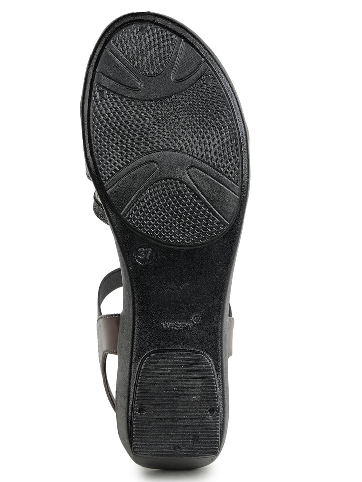 Shezone Grey Women Heels