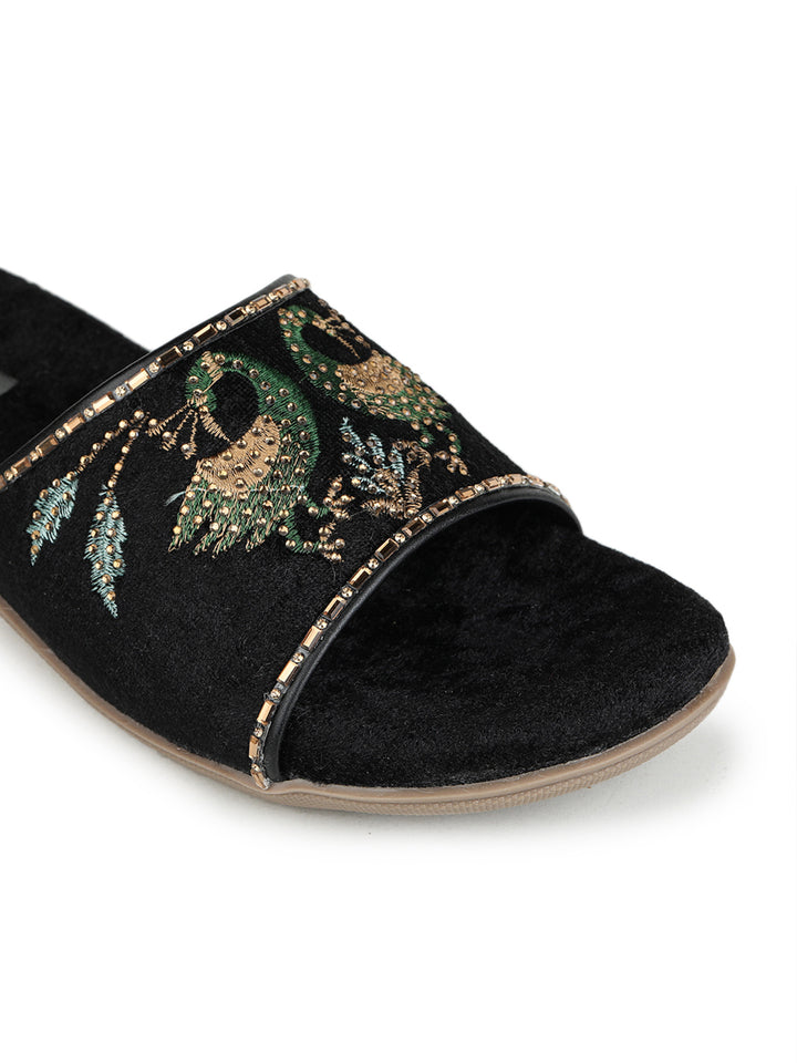 Shezone Black Women Flats