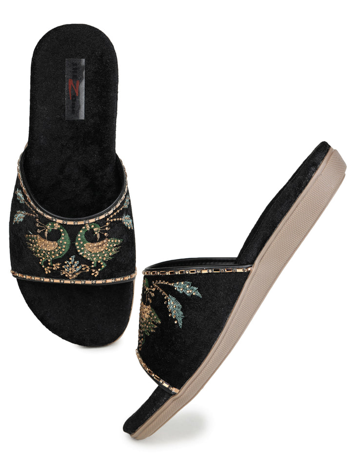 Shezone Black Women Flats