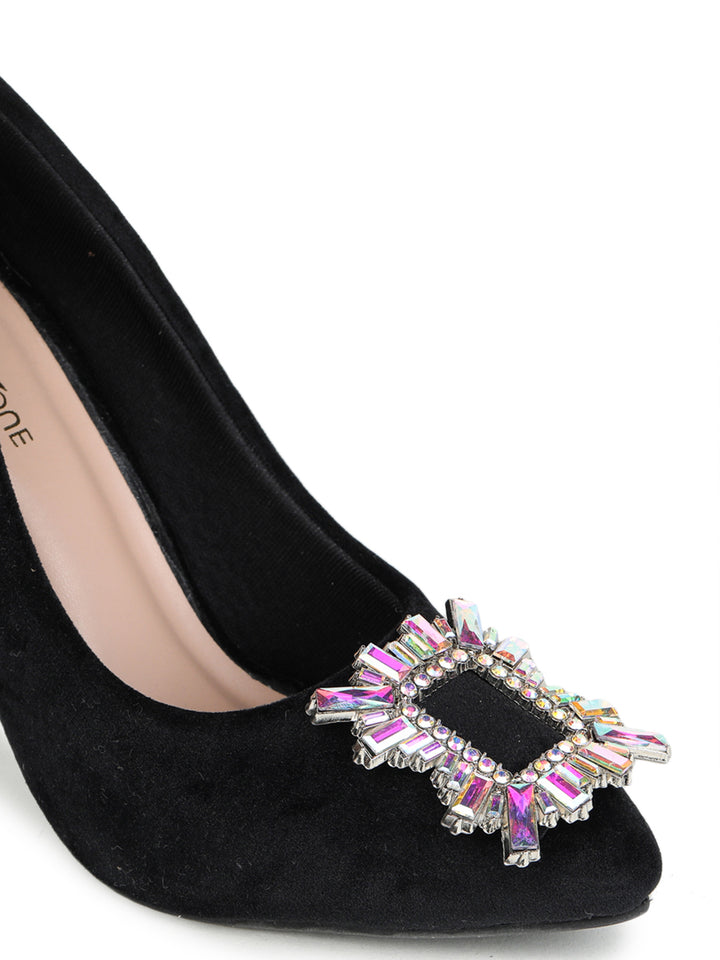 Shezone Black Women Heels