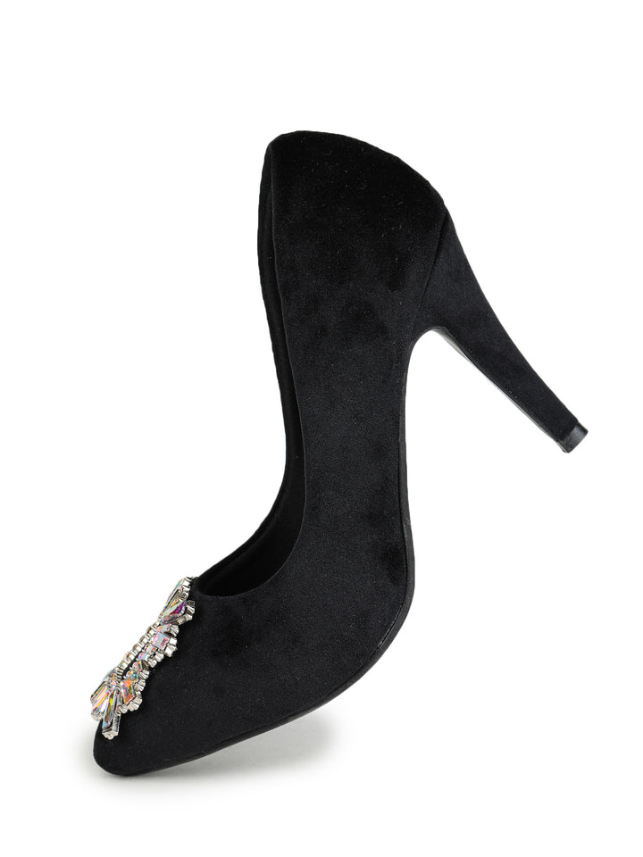 Shezone Black Women Heels