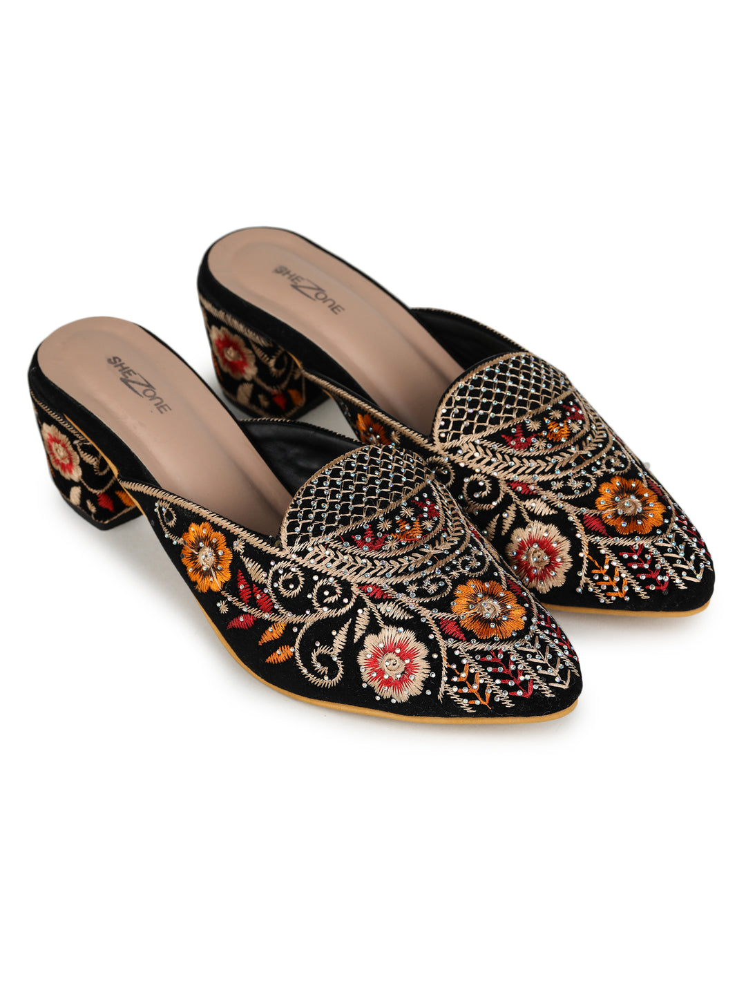 Shezone Black Women Heels