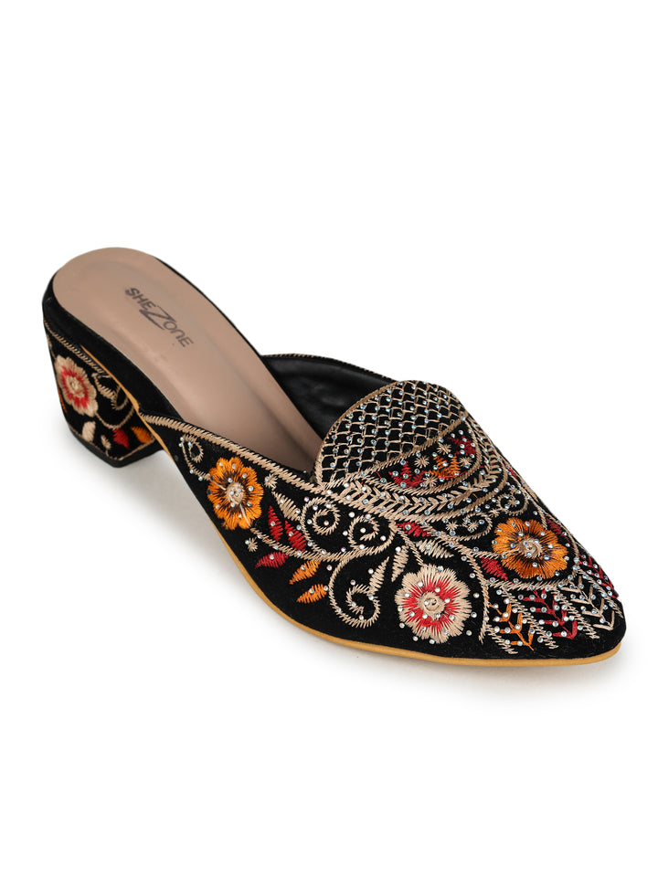Shezone Black Women Heels