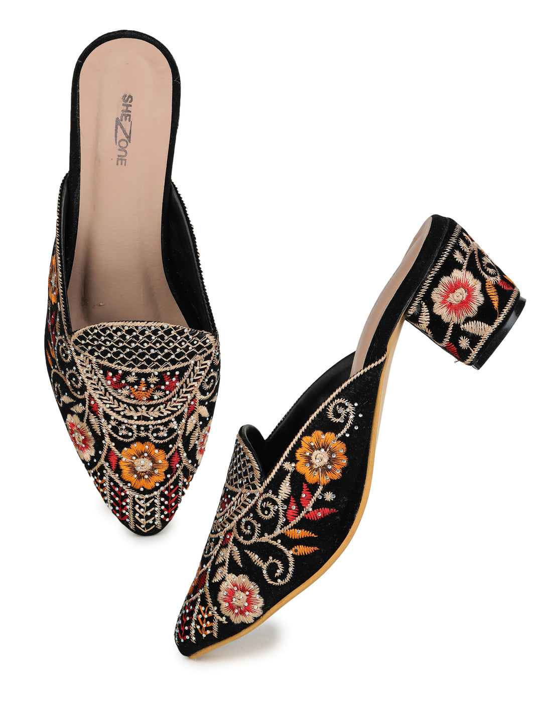 Shezone Black Women Heels