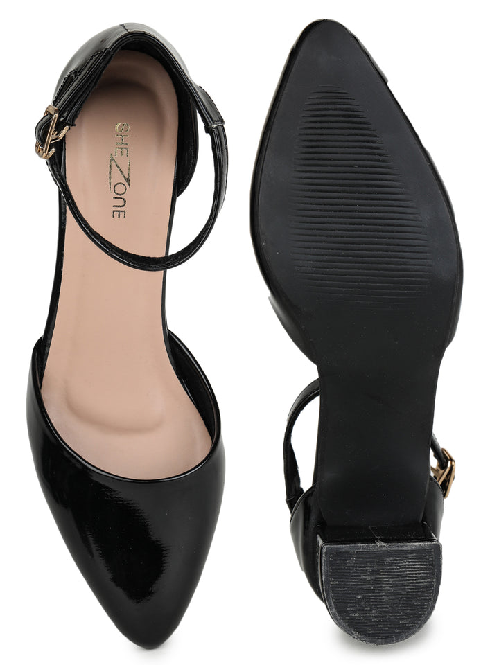 Shezone Black Women Heels