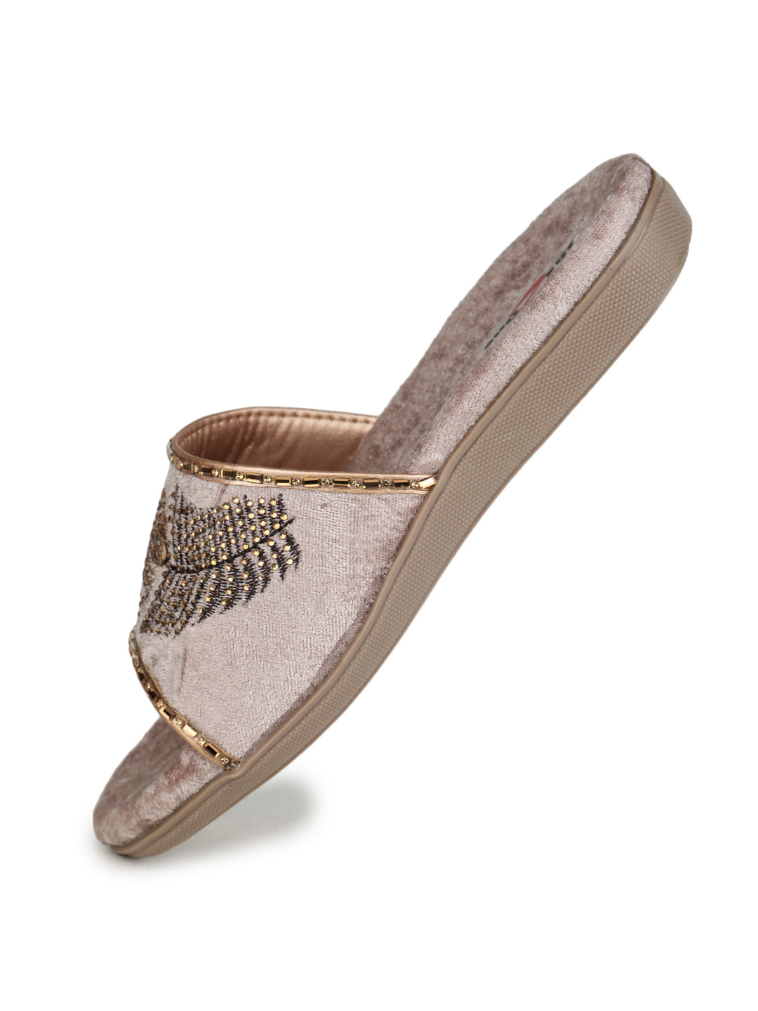Shezone Beige Women Flats