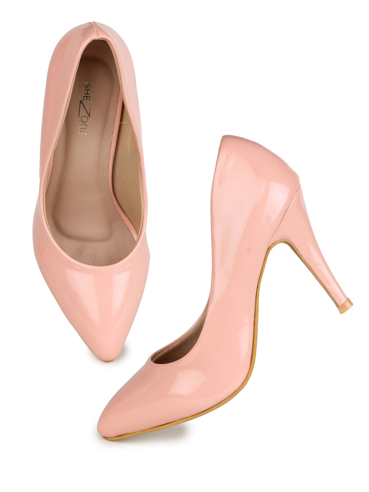 Shezone Peach Women Heels