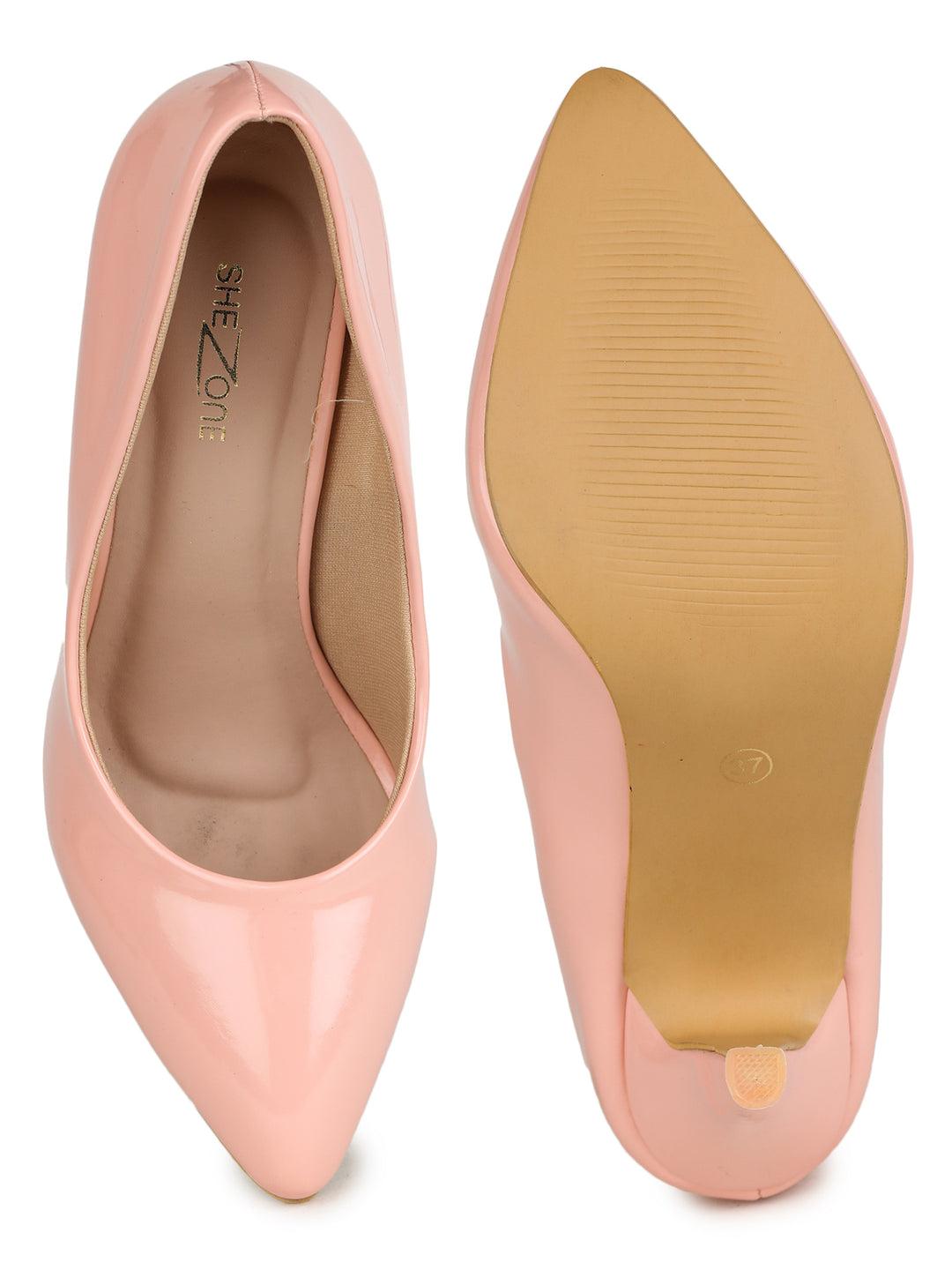 Shezone Peach Women Heels