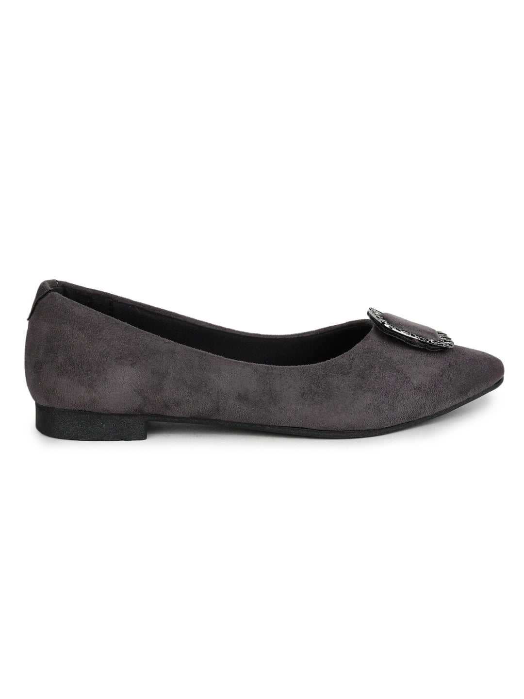 Shezone Grey Women Flats