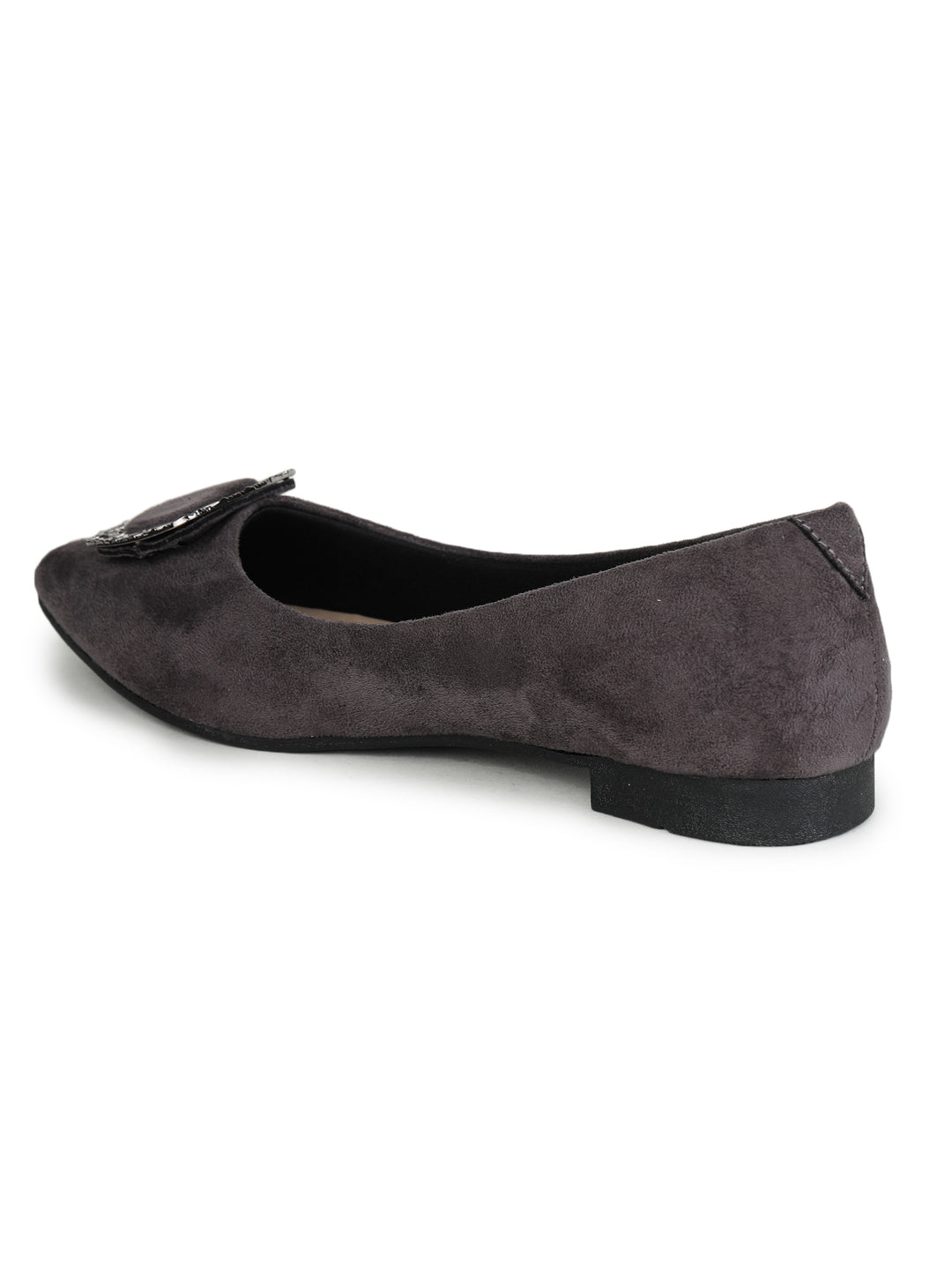 Shezone Grey Women Flats