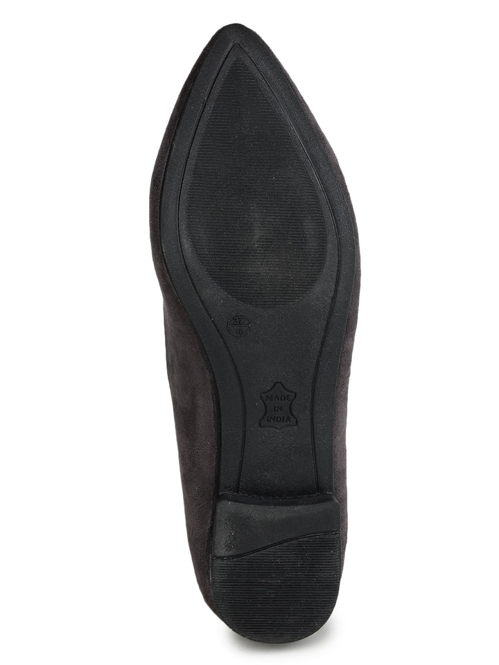 Shezone Grey Women Flats