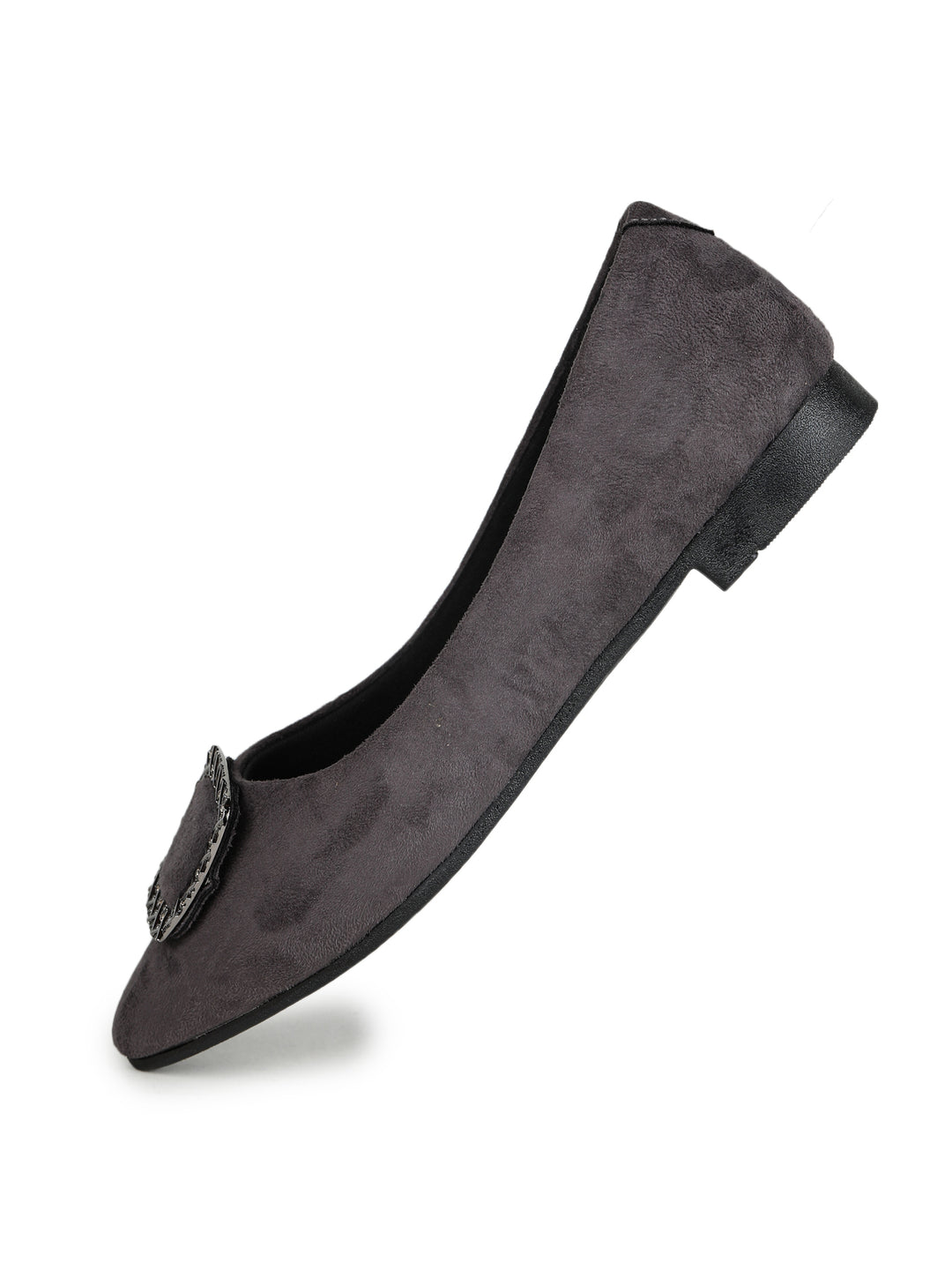 Shezone Grey Women Flats