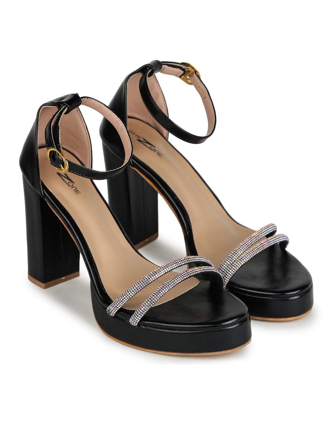 Shezone Black Women Heels