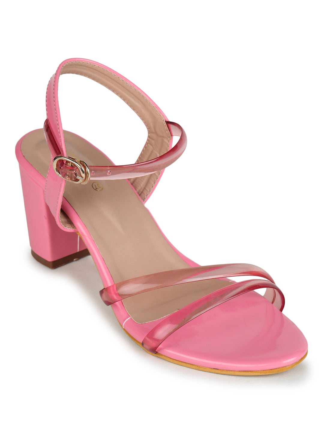Shezone Pink Women Heels