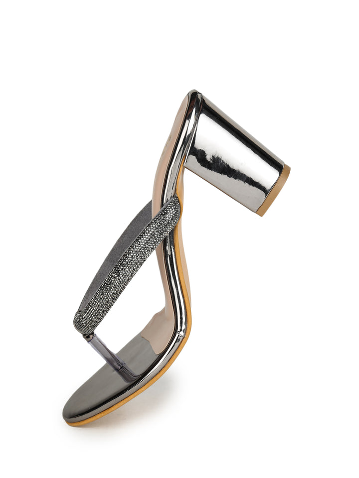 Shezone Grey Women Heels