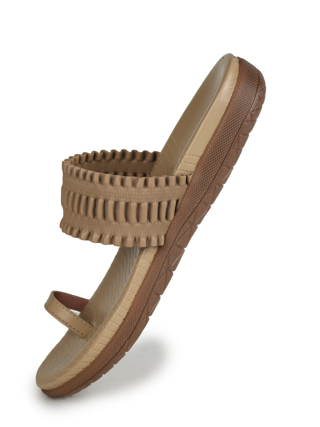 Shezone Beige Women Flats