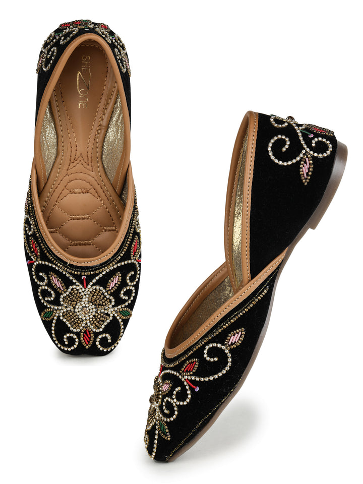 Shezone Black Women Flats