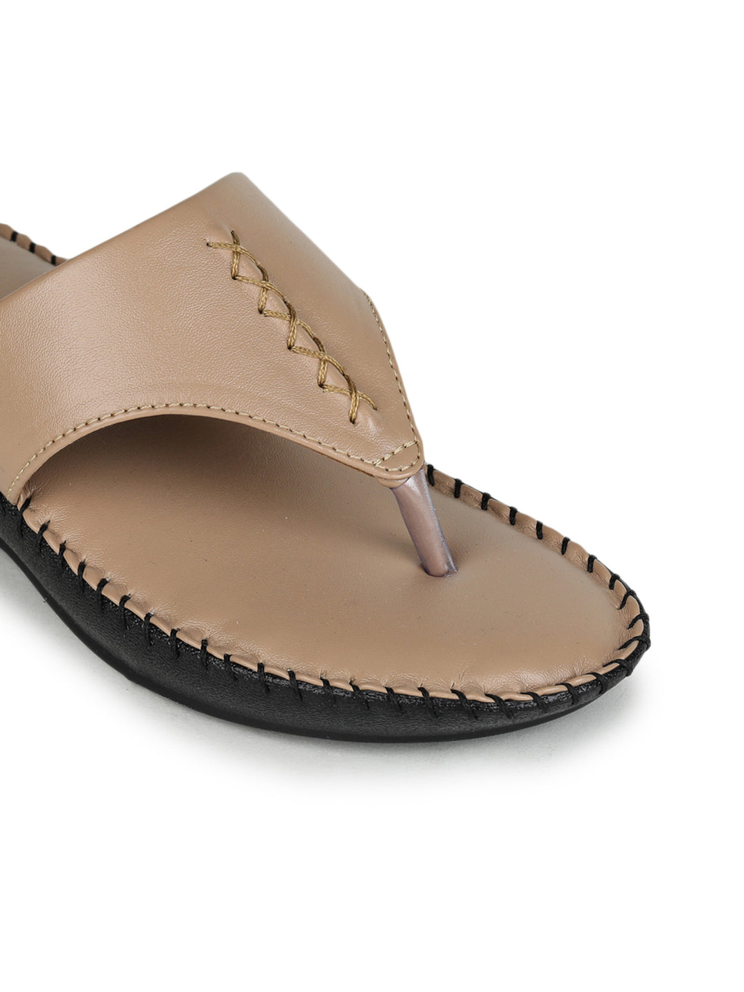 Shezone Beige Women Flats