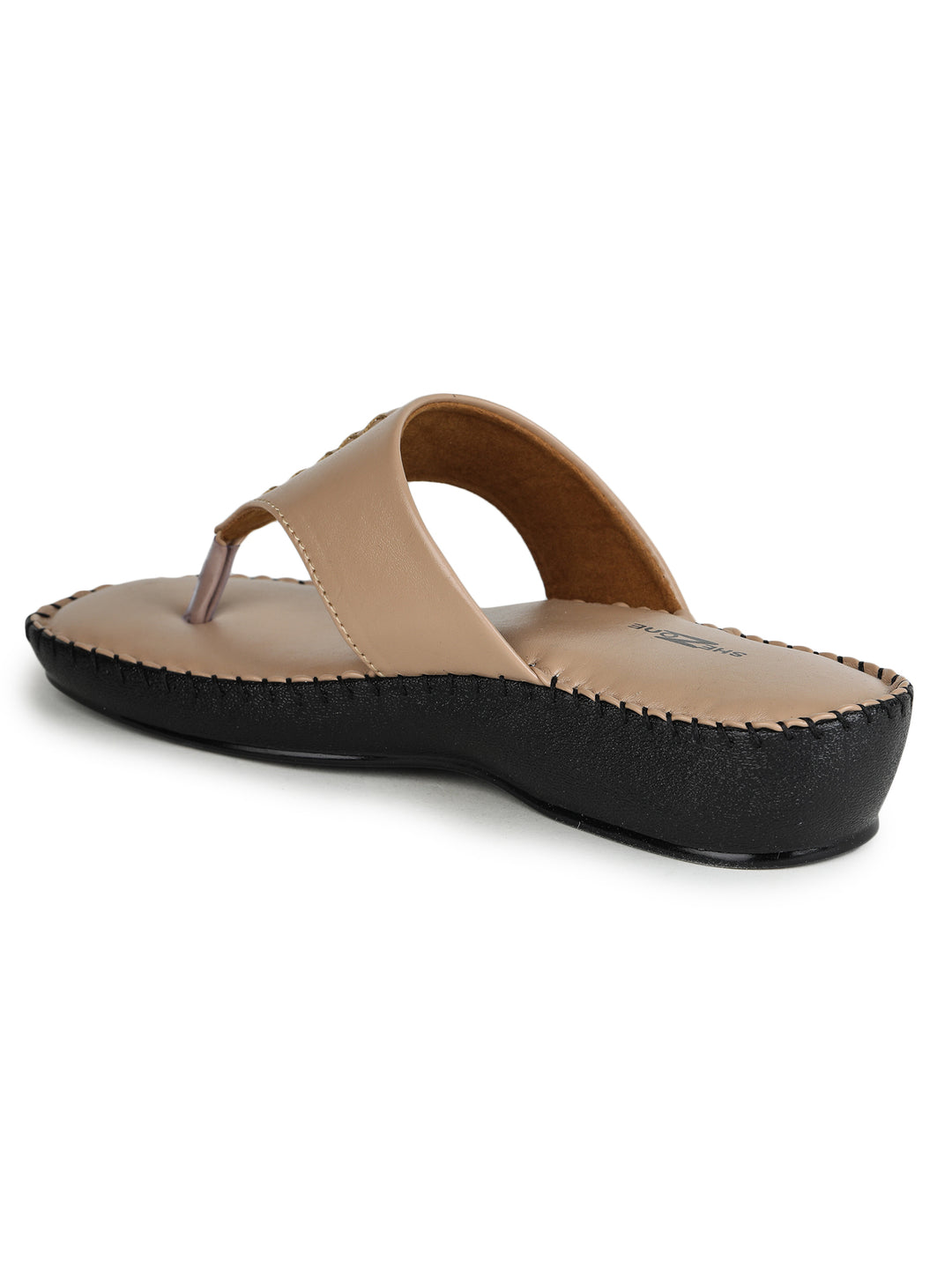 Shezone Beige Women Flats