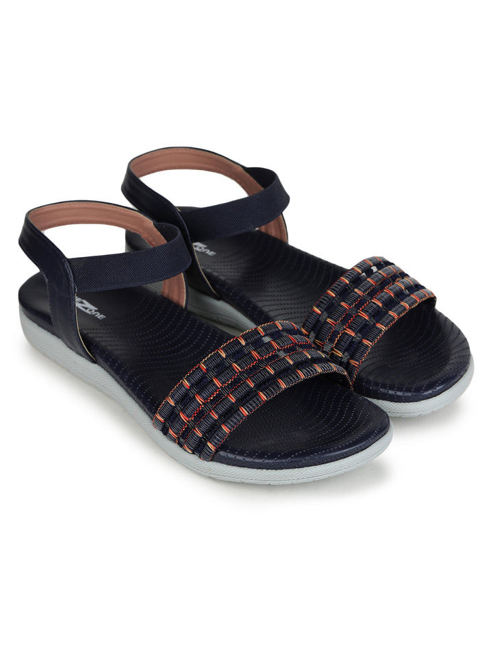 Shezone Blue Women Flats