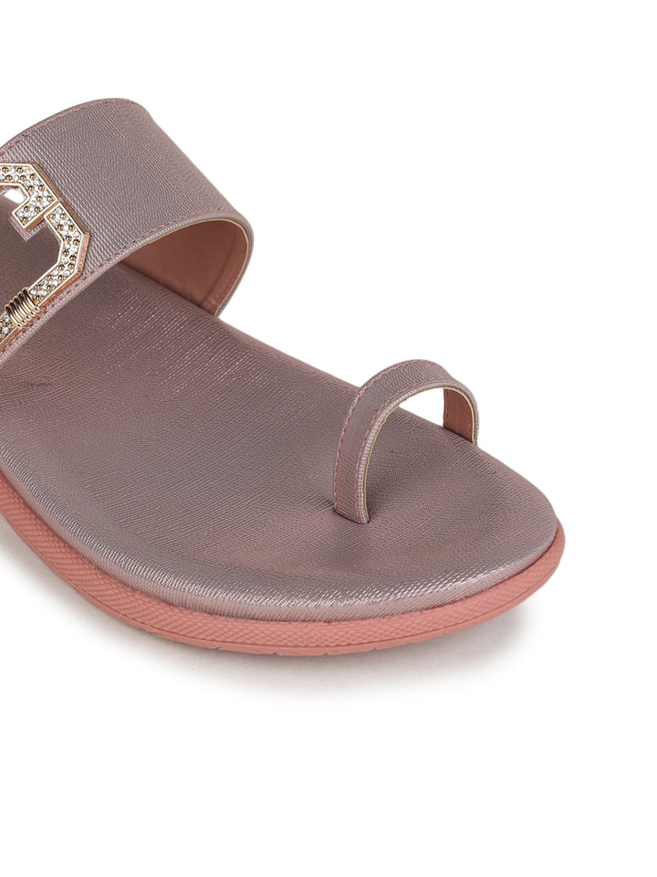 Shezone Peach Women Flats