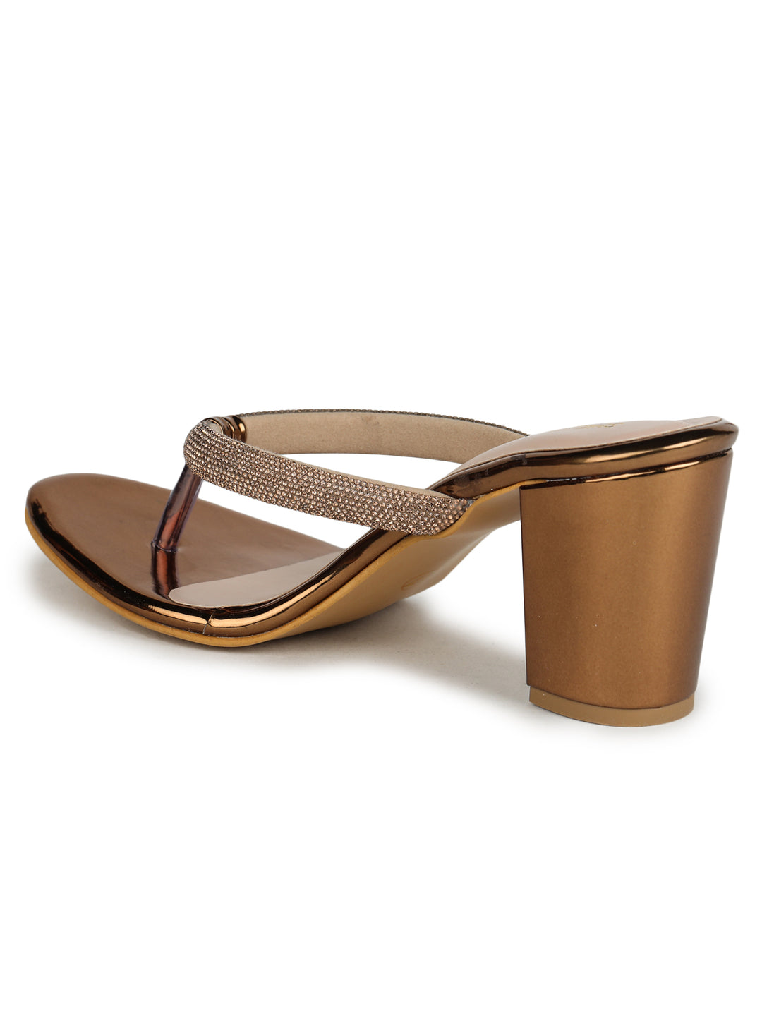 Shezone Copper Women Heels