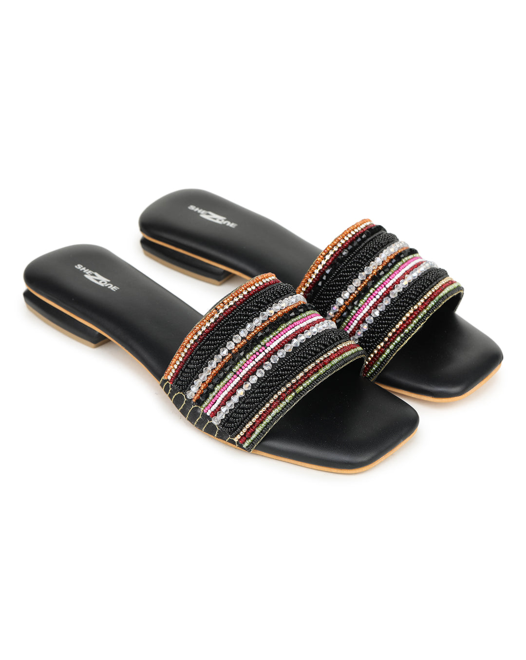 Shezone Black Women Flats