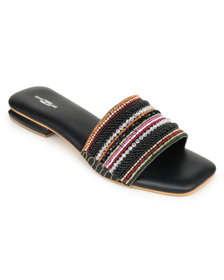 Shezone Black Women Flats