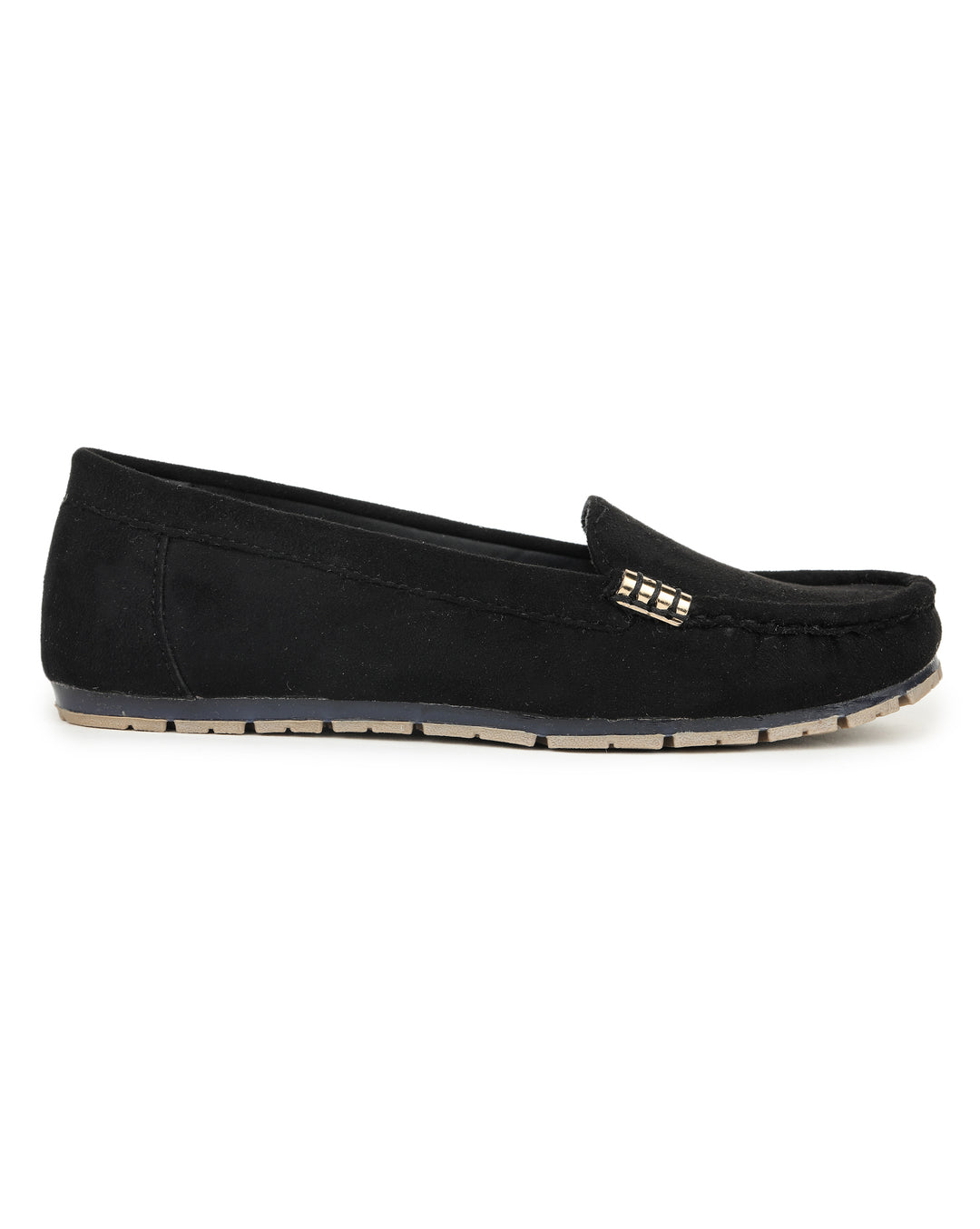 Shezone Women Black Loafers
