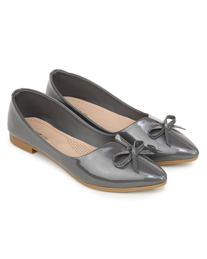 Shezone Grey Women Flats