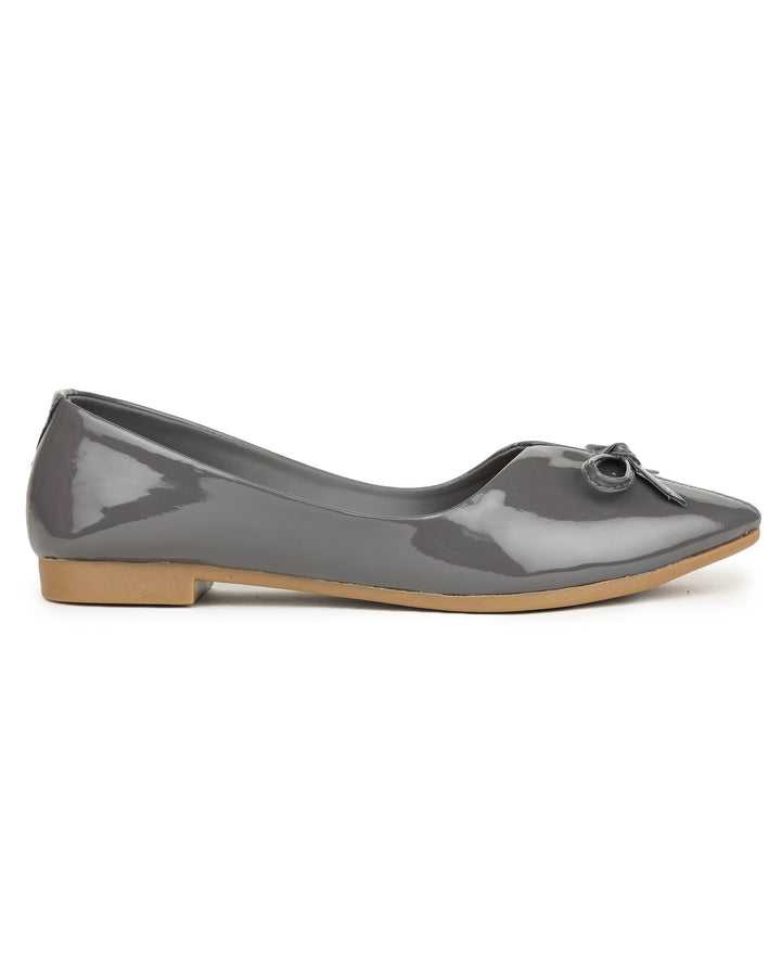 Shezone Grey Women Flats