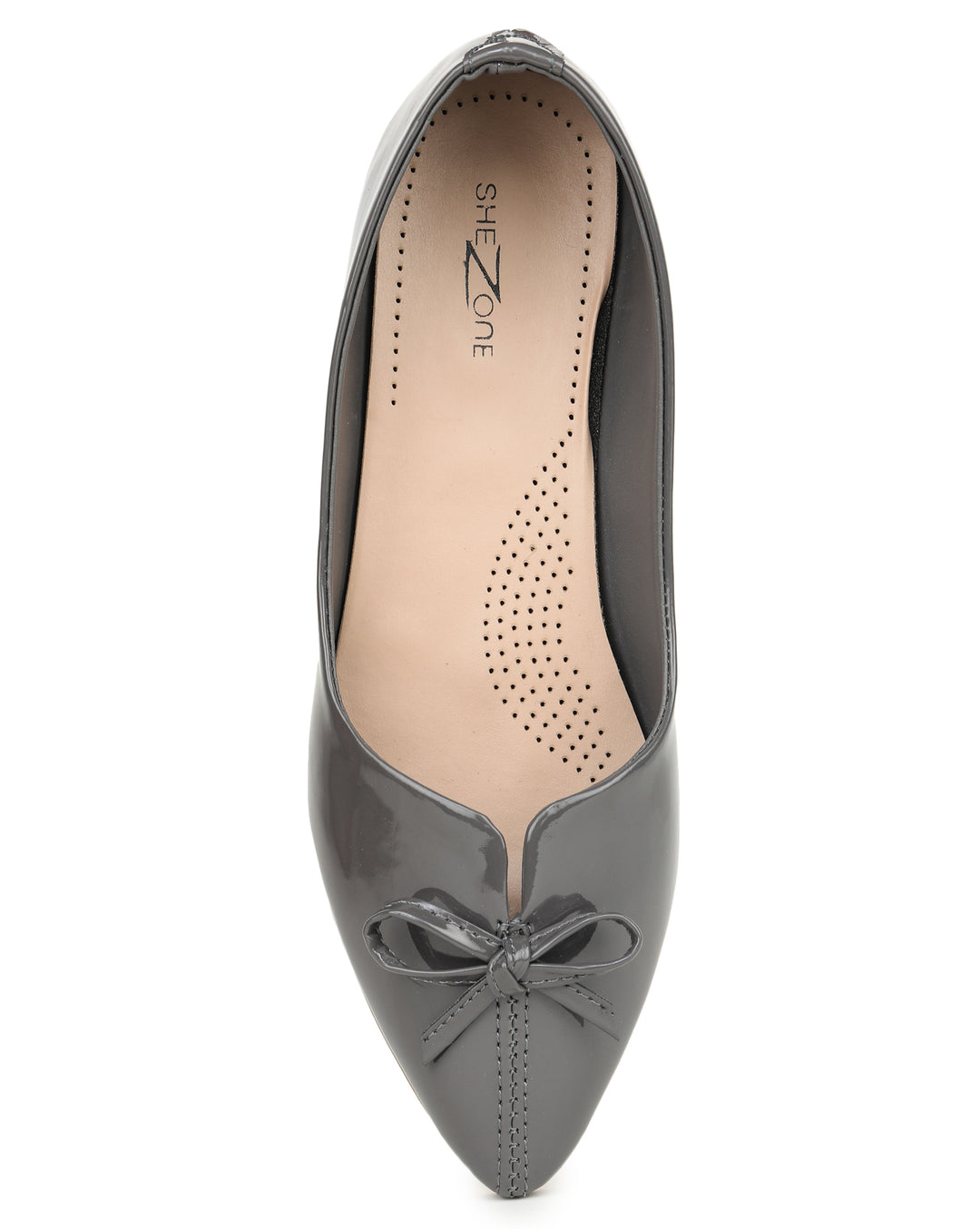 Shezone Grey Women Flats