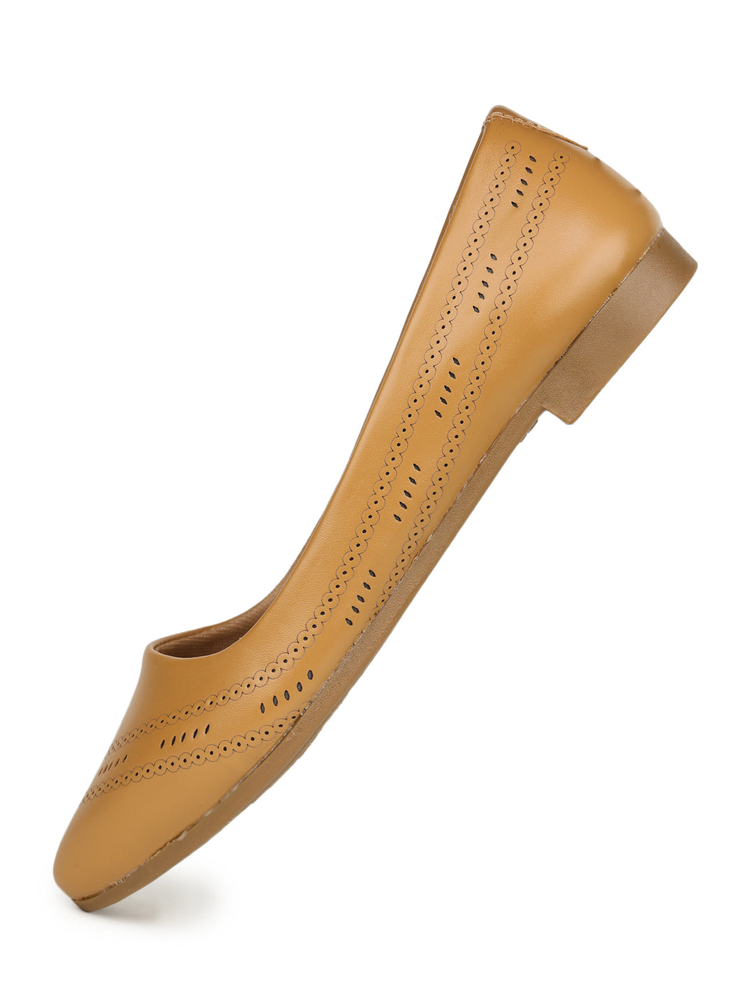 Shezone Beige Women Flats