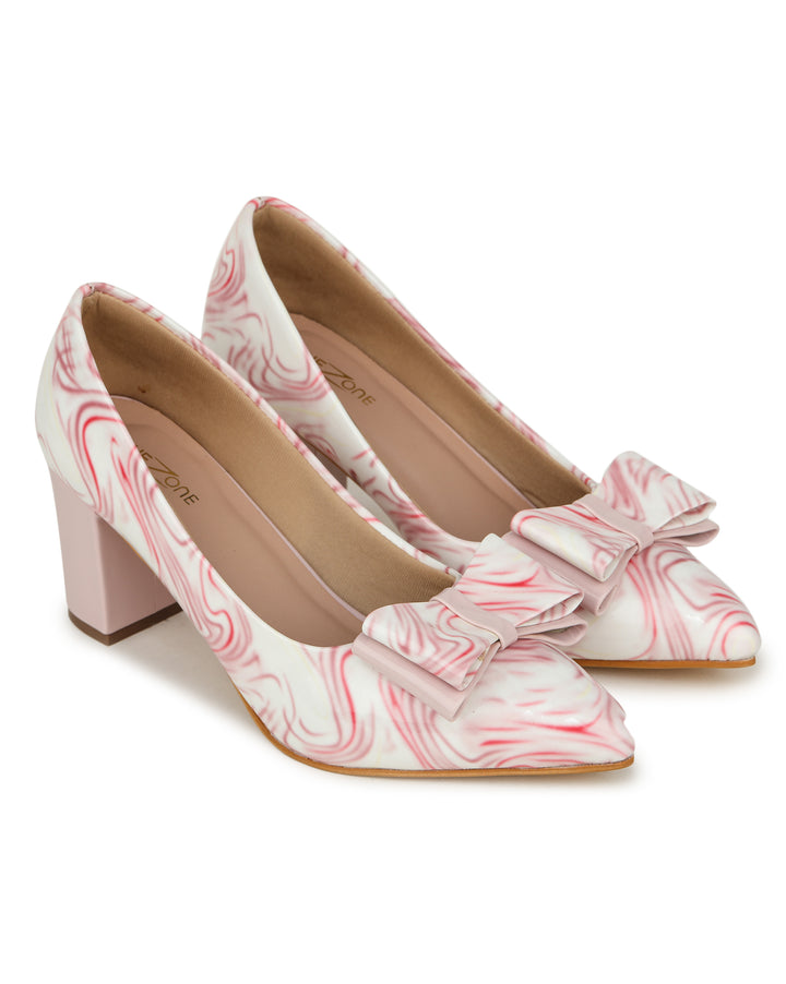 Shezone Pink Women Heels