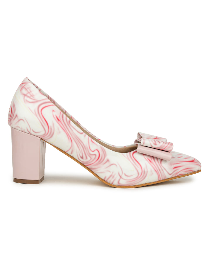 Shezone Pink Women Heels