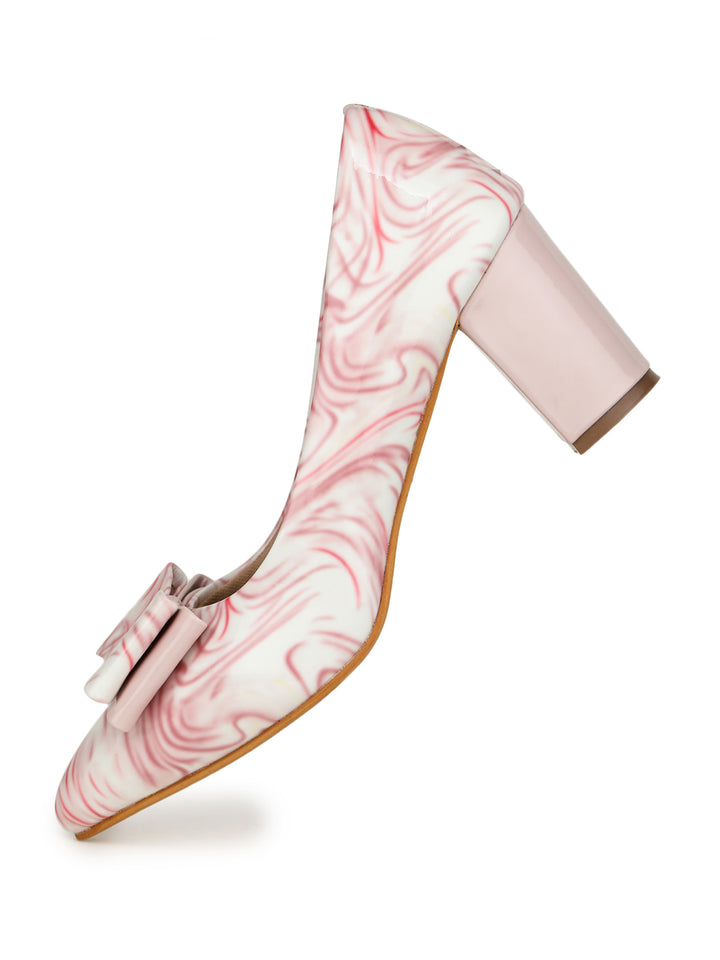 Shezone Pink Women Heels