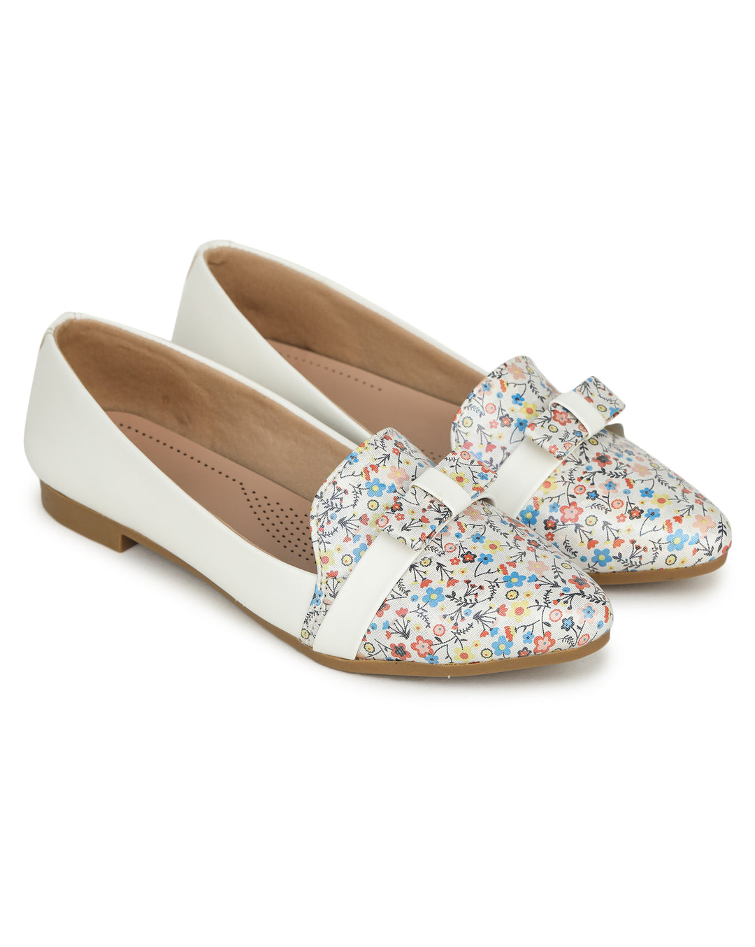 Shezone White Women Flats