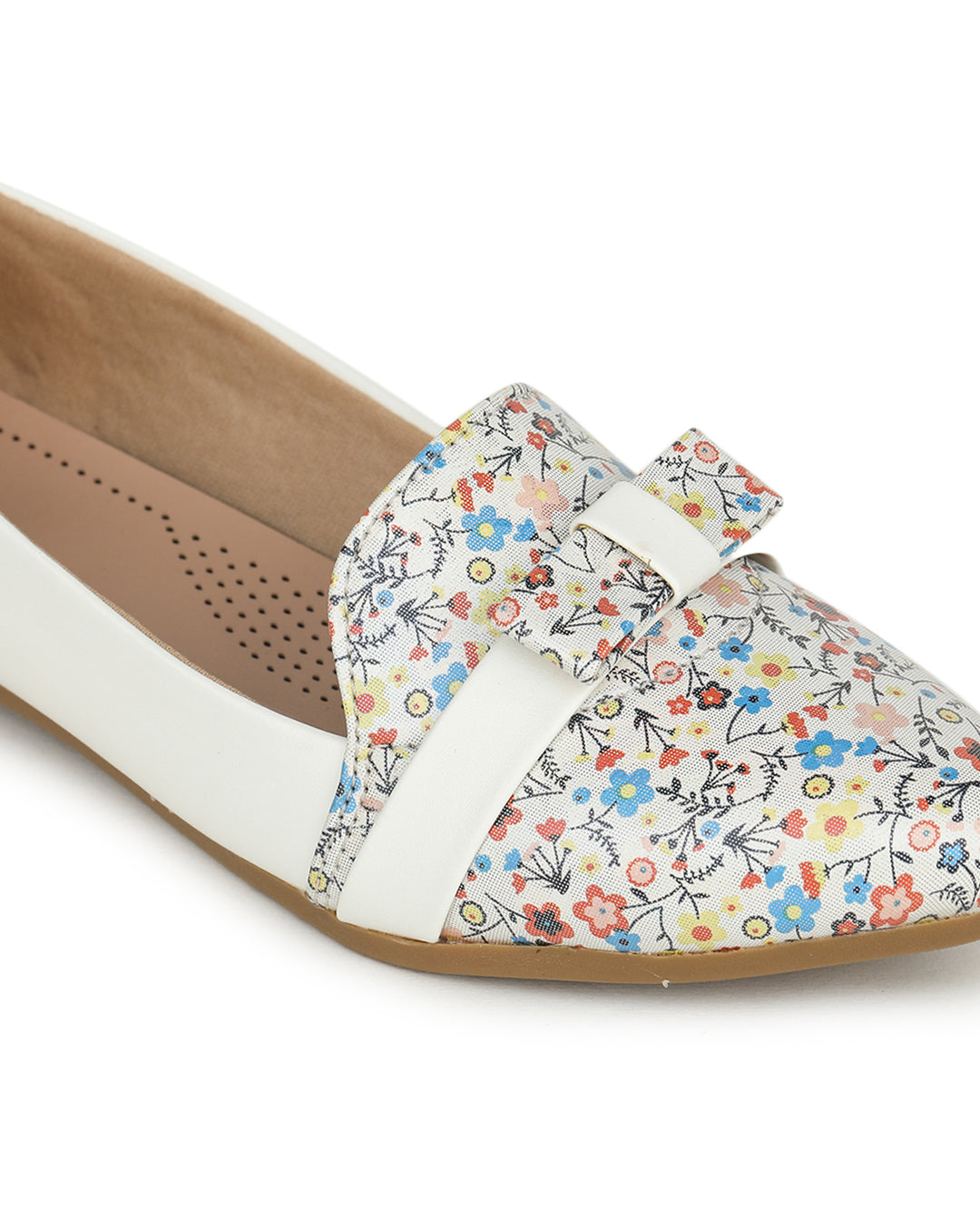 Shezone White Women Flats