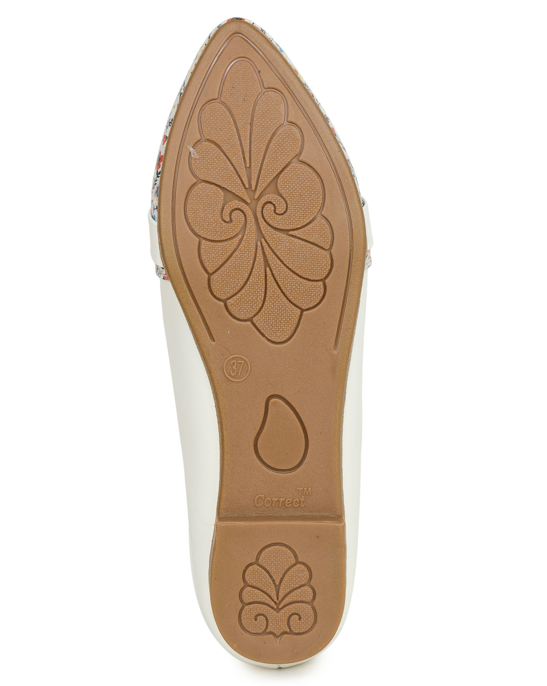Shezone White Women Flats