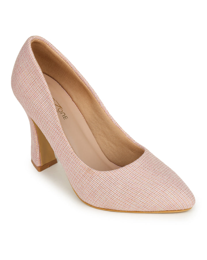 Shezone Pink Women Heels
