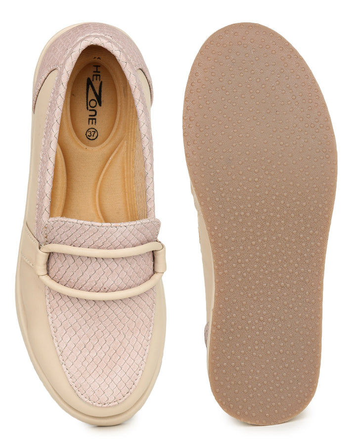 Shezone Women Beige Casual Shoes